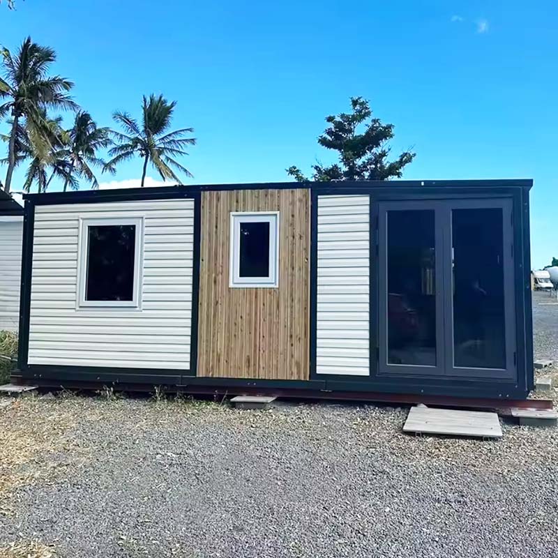 20 Fuß erweiterbares Containerhaus mit Flachdach